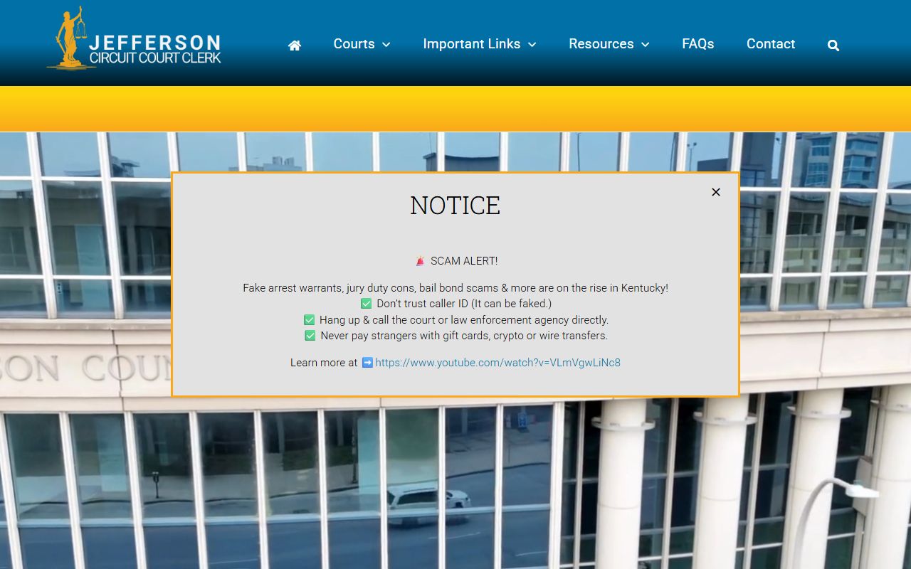 Jefferson County Circuit Court Clerk Office