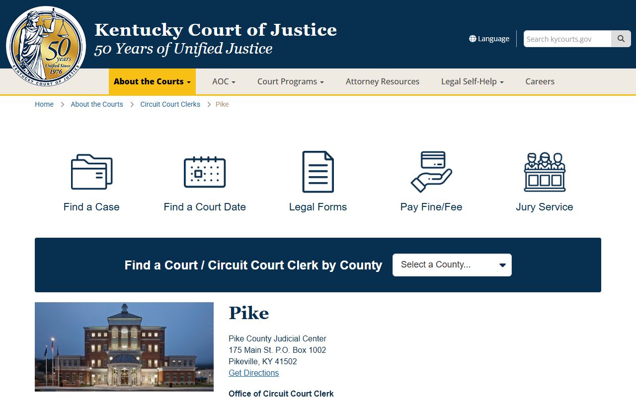 Pike County Circuit Court Information